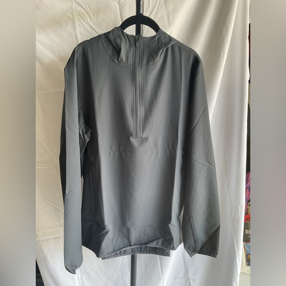Swiss Tech Men’s Anorak Jacket, GREY